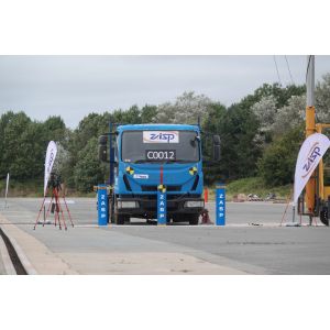 Manual Retractable Surface Mount Bollard with Key Lock