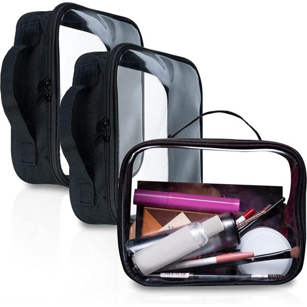 Buy Lightweight Waterproof Washable Zipper Makeup Bags For Office at wholesale prices