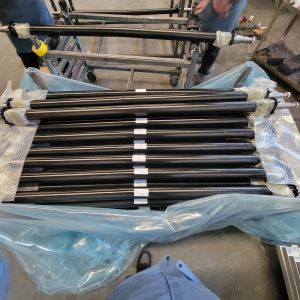 76MM Round Trailer Straight Axle 5000-7000lb Unbraked Trailer Axle