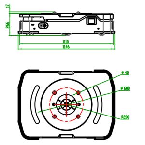 Running Speed 0-25 Stepless Speed Regulation AGV Robot for Precise and Smooth