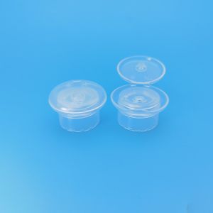 24MM Transparent Mushroom Shape Plastic Flip Top Cap