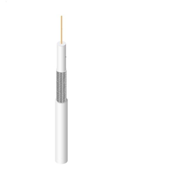 Buy White Rg6 CCTV Coaxial Cable at wholesale prices