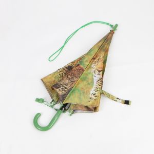 Personalized Kids Character Umbrellas , Toddler Rain Umbrella ABS Plastic Handle