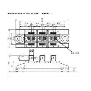 China IGBT Power Module VWO36-16I07 Three Phase AC Controller Modules IXYS IGBT Power Module on sale China IGBT Power Module VWO36-16I07 Three Phase AC Controller Modules IXYS IGBT Power Module on sale