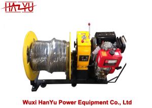 Quality Transmission Line Stringing Equipment Cable Pulling Winch with Diesel Engine for sale