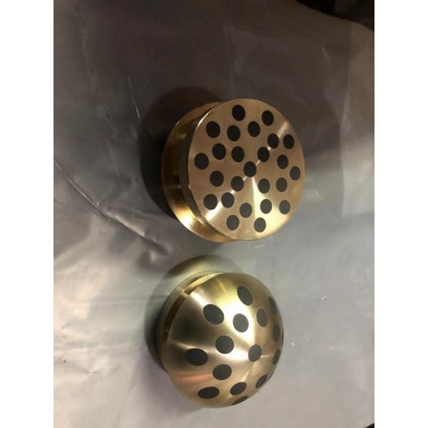 Cast Bronze Solid Lubricant Bearings CuZn25Al6Fe3Mn3 Non-standard With Good