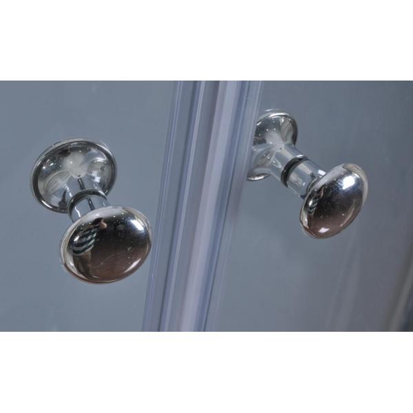 Silver 900X900 Quadrant Shower Enclosure For Entertainments / Public Places