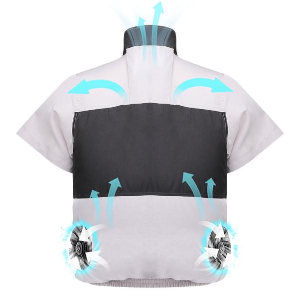 Buy Removable Fans Aircon Shirt Air Conditioned Work Suit OEM at wholesale prices