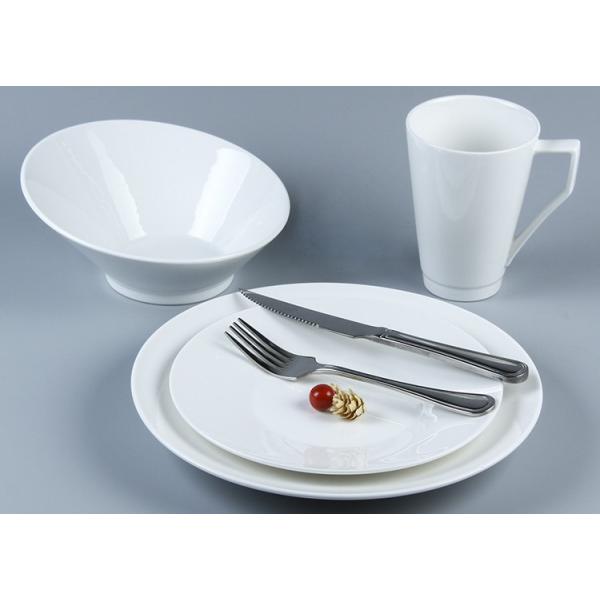 Buy Stackable Smooth Surface 16Pc Ceramic Dinnerware Set at wholesale prices
