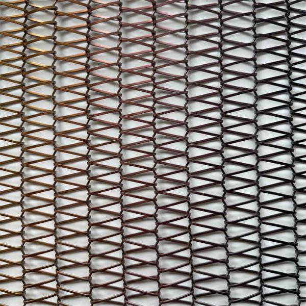 Buy Coil Technology Metal Mesh Curtains Customized Brass Materials at wholesale prices