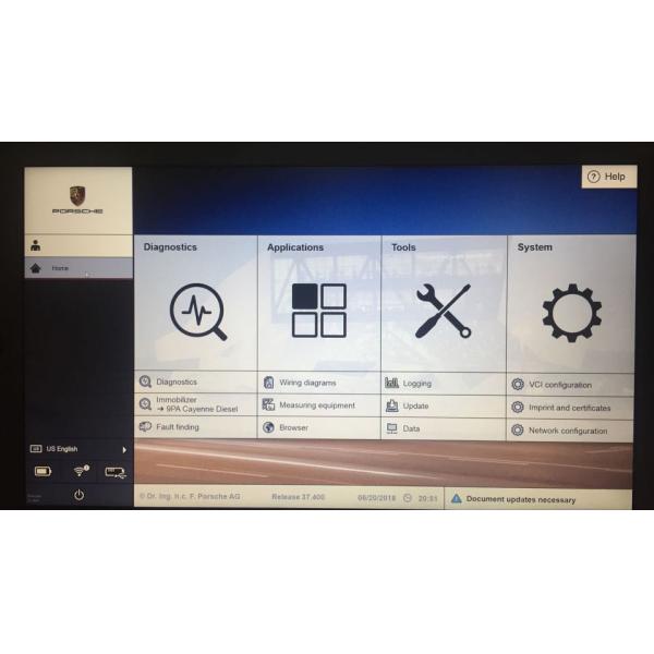 VXDIAG Piwis 3 Porsche Tester Piwis III Car Diagnostic Test Tool With Lenovo T440P Laptop V38.300.030