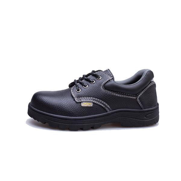 Shengjie Work Shoes Embossed Cow Leather Upper Material And Rubber Outsole Material Quality Safety Shoes