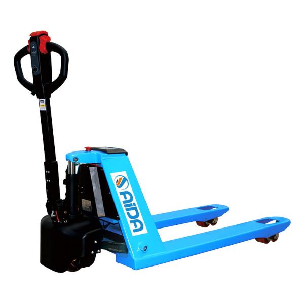 Buy Improve Warehouse Management with Durable Electric Pallet Jack Forklift at wholesale prices