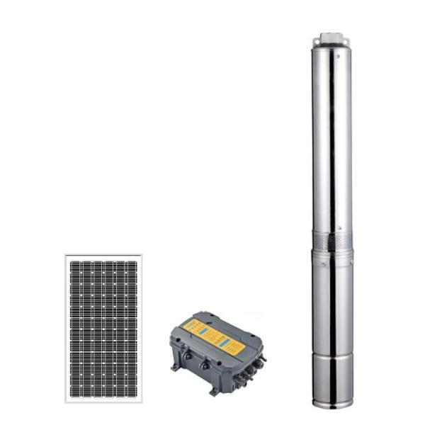 Buy 4LSC Series Solar Borewell Submersible Water Pump Enviromental Protection at wholesale prices