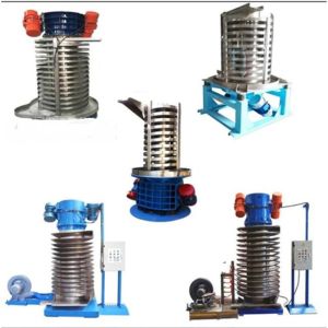 CWC Series Vertical Spiral Vibration Elevator Acrylic Cover Loading Machine