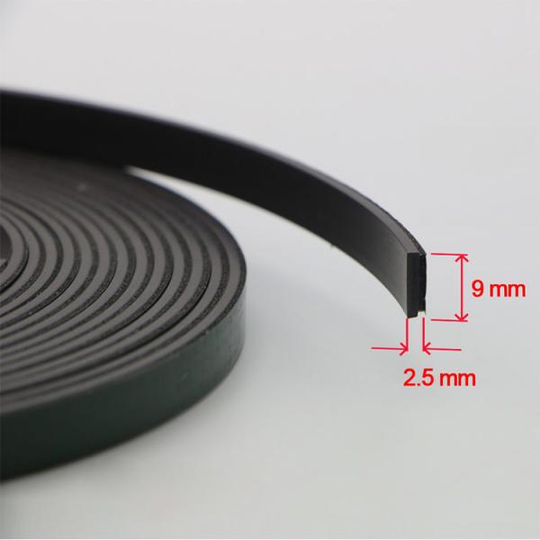 Dustproof Wardrobe Door Seal Strip Self Adhesive Magnetic Material