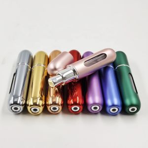 Custom Bottom Fill Bottles Portable Mini Empty Wholesale Refillable Aluminium