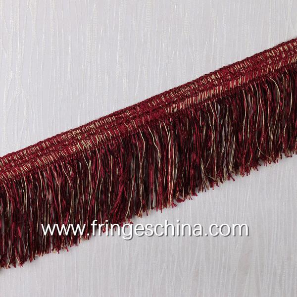 Latest decorative OEM custom design tassel fringe for curtain cushion trimmings