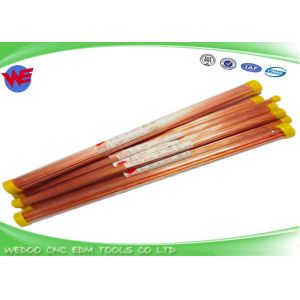 Customized EDM Brass Tubes Copper Material 2.3x400mmL Drilling Parts