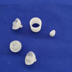 End Clear Fused Quartz Rod Cone Shape For Heating