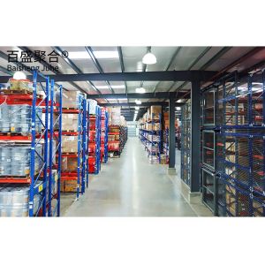 Prefabricated Industrial Warehouse with Light Weight Steel Building Structure