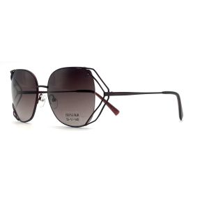MS079 Retro Square Metal Sunglasses with Scratch-Resistant Polarized Lenses and