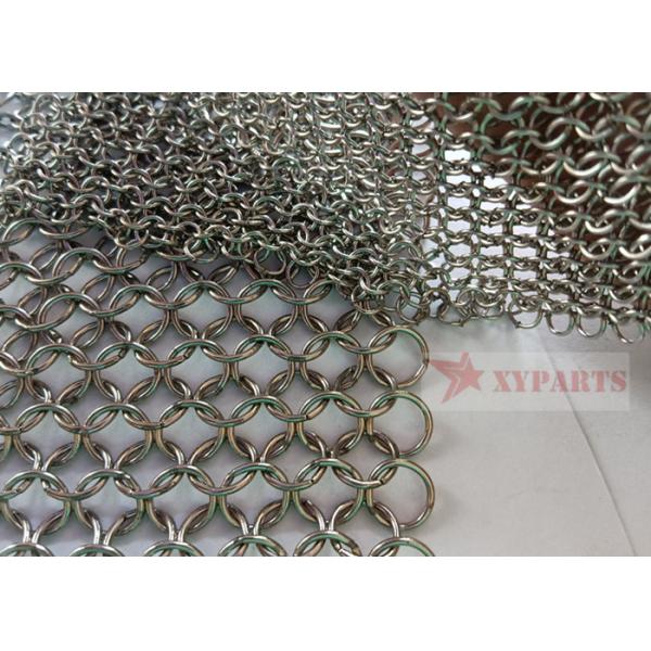 Welded Or Non Welded Stainless Steel Round Ring Mesh For Decoration And Security