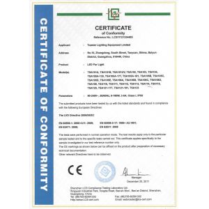 Guangzhou Fleon lighting Certifications