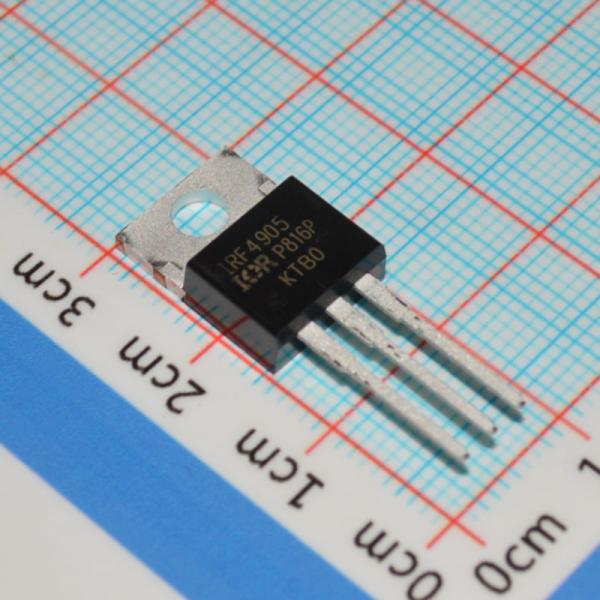 Buy IRF4905PBF -55V P-Channel MOSFET 74A Current 0.02Ω Rds(on) TO-220AB 175°C Max Avalanche Rated at wholesale prices