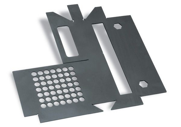 Laser Cutting Sheet Metal Stamping Process Parts For Electronic Spare Parts