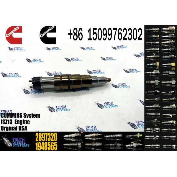 Common rail fuel injector 2872544 2897320 1933613 2030519 2031836 2872289 2086663 for Cum-mins Engine