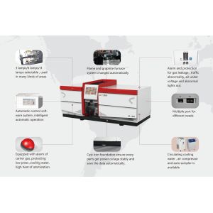 Autosampler Aas Spectroscopy Flame Furnace System Lab Elements Analysis