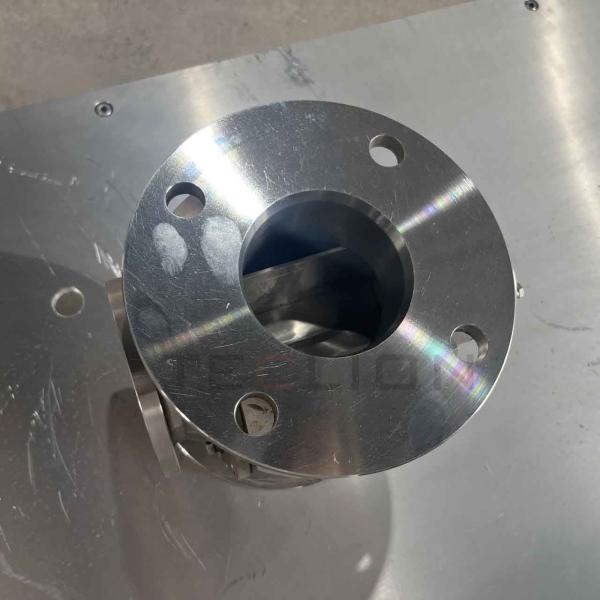 Hygiene High Temperature Rotary Valve Industrial Airlock For Powder Metering