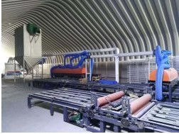 Buy 6 Layer Fiber Glass Mesh Sanding Mgo Board Production Line Producing Wall Panels at wholesale prices
