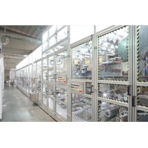 600pcs/min Pulp Molding Baby Diaper Machinery With Big Elastic Band