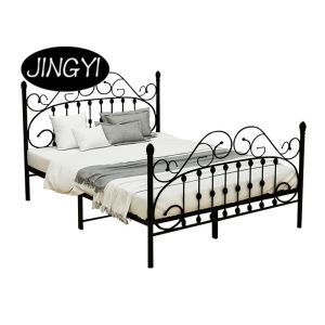 Simple ODM Modern 350 Pounds Wrought Iron Double Bed