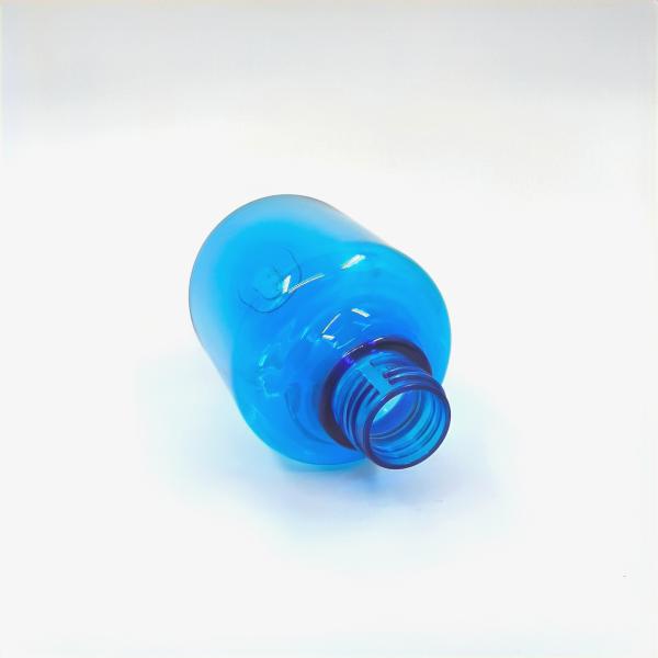 350ml Plastic PET Cosmetic Bottle With Cap Lotion Cream Pump