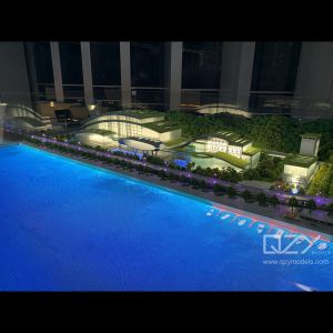 China Water Model Making - Shenzhen Energy Group  1:300 Nanshan Model on sale