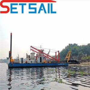 River Dredging Equipment Cutter Suction Dredger with Hydraulic Winch Cyclone