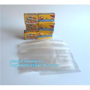Bulk Plastic Sealed Bag cut Rounds Food Storage Bag For Bean, freezer saver