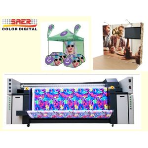 Quality Dual CMYK Large Format Fabric Plotter 1440 DPI Max Resolution In Advertisement Field for sale