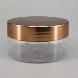 China Golden Lid 36mm 70ml Clear Cosmetic Jars on sale