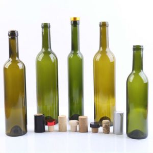 187ml 375ml 750ml Glass Wine Bottles Personalized Custom Industrial Beverage