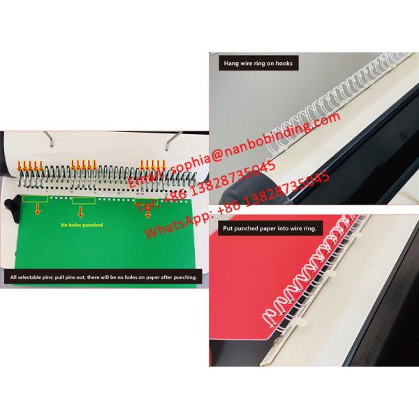 4mm Square Hole Wire 3/1 Manual Punching Machine