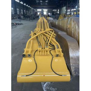 CAT349 22m Q355B Excavator Pile Driving Arm Size Arm Opening Angle About 160 °