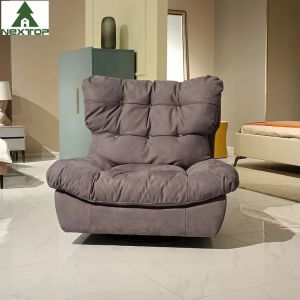 OEM Light Luxury Single Chair Living Room Creative Rotating Leisure Sofa Chair