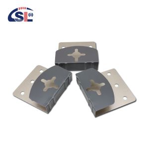 Quality Metal Square Gass Plate Mirror Hooks for Frameless Glass Mirror Hardware Accessories for sale