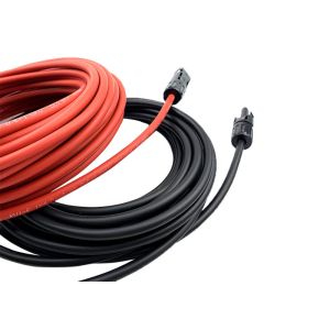 XLPE Insulated Extension 1000VDC 30A IP67 Solar Pv Cable