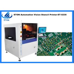 Quality Embedded Scale Automatic SMT Vision Stencil Printer PC control Programmable for sale