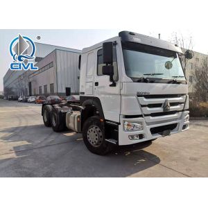 White 371HP Prime Mover Truck for Transport EURO III 6x4 Trucks Color Can Be